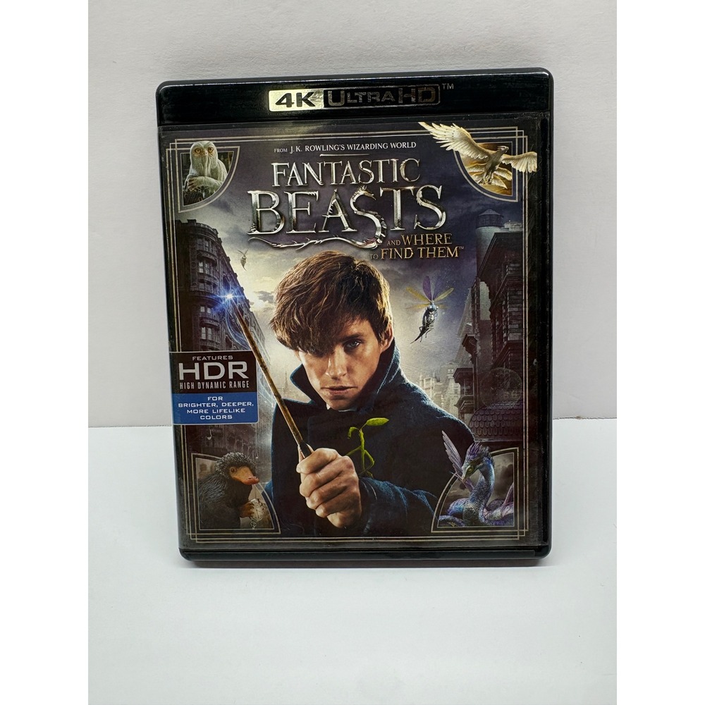 Fantastic Beasts and Where to Find Them 4K Ultra HD Blu-ray 2 Disc Harry Potter